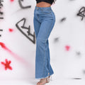 Calça Jeans Pantalona